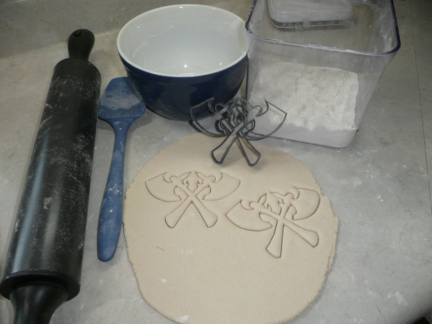 Toporceanu Double Axe World of Warcraft Cookie Cutter Made In USA PR2113