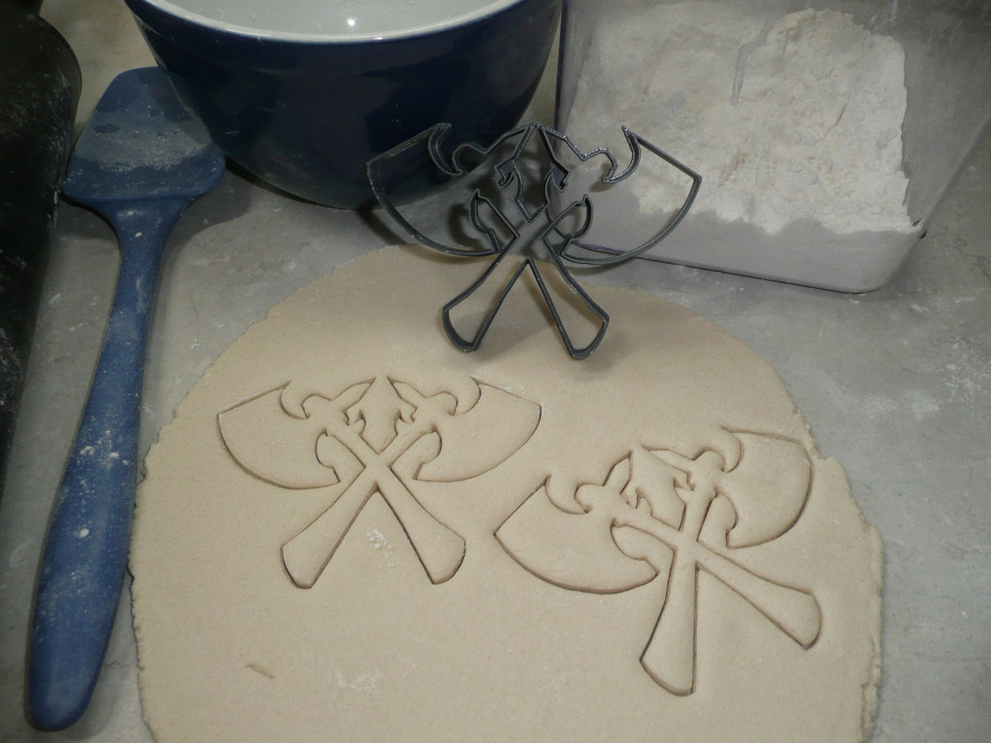 Toporceanu Double Axe World of Warcraft Cookie Cutter Made In USA PR2113