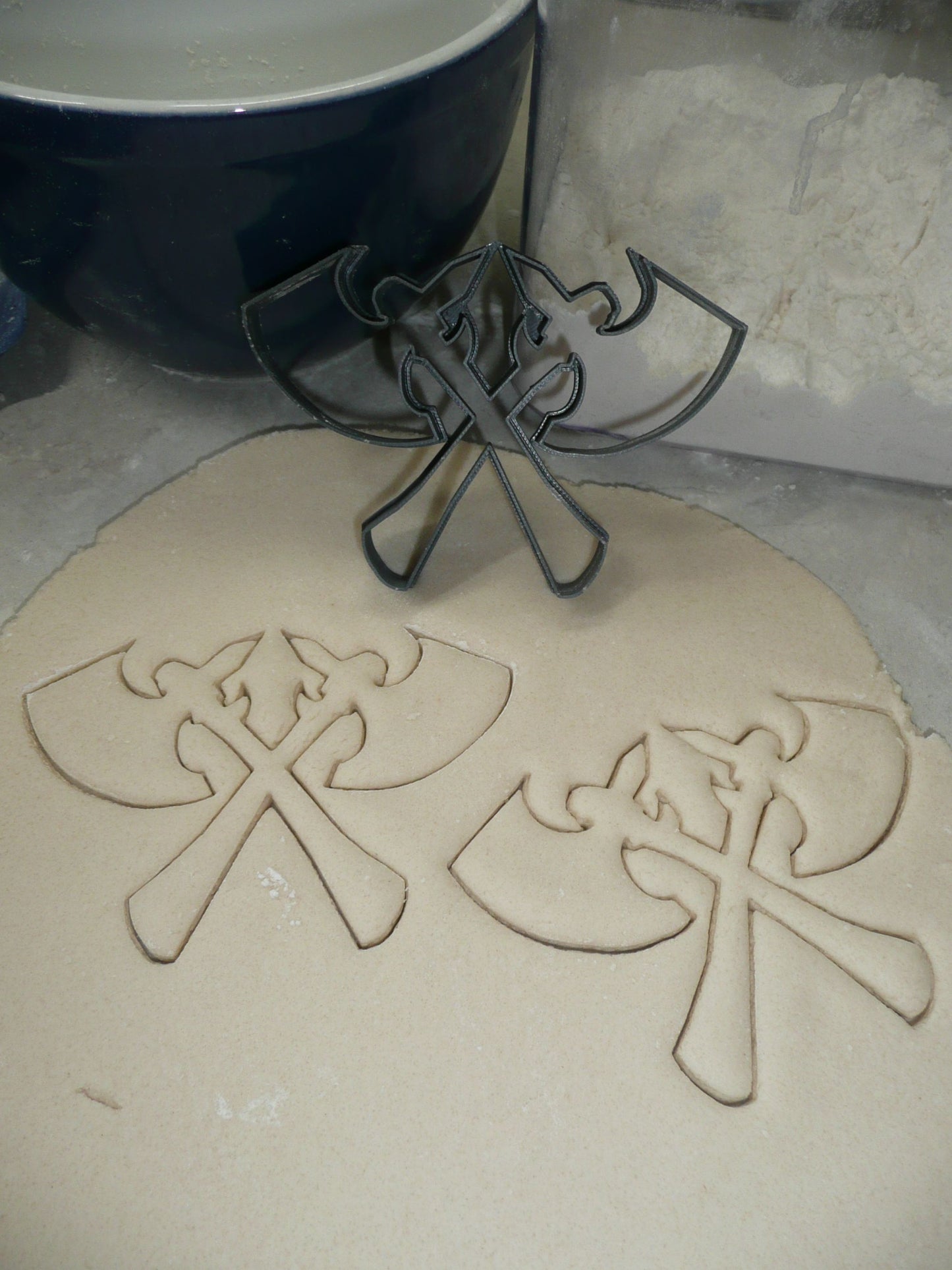 Toporceanu Double Axe World of Warcraft Cookie Cutter Made In USA PR2113