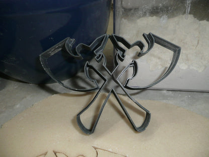 Toporceanu Double Axe World of Warcraft Cookie Cutter Made In USA PR2113