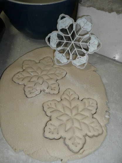 Snowflake Detailed Winter Wonderland Cookie Cutter Made In USA PR2134