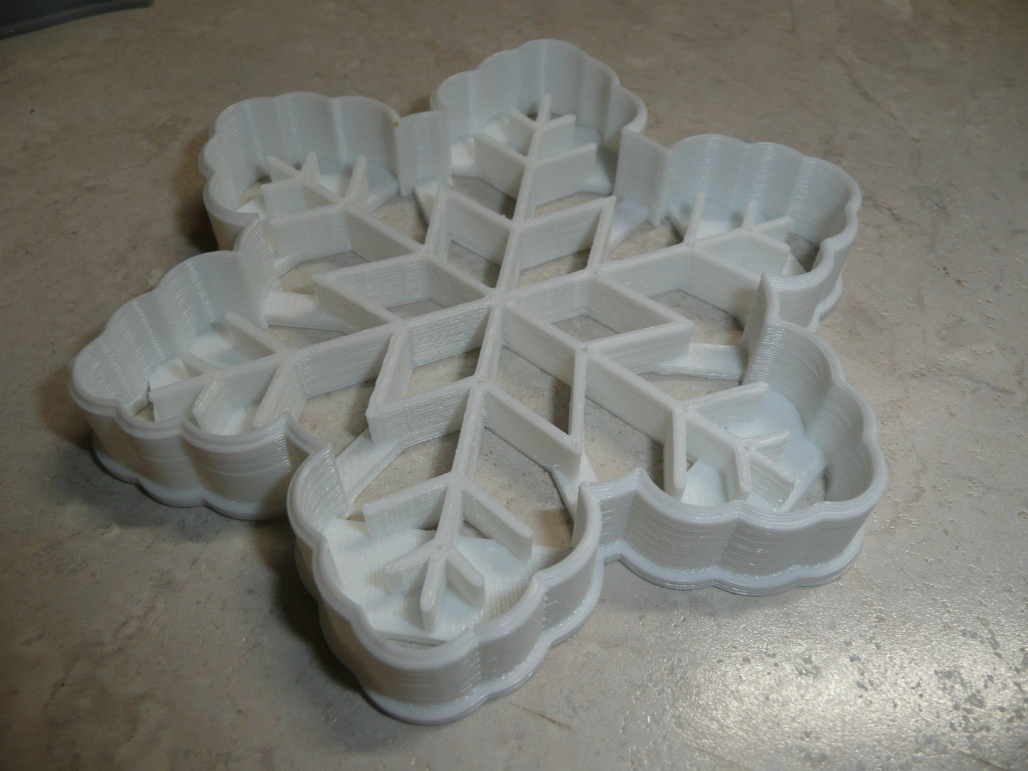 Snowflake Detailed Winter Wonderland Cookie Cutter Made In USA PR2134