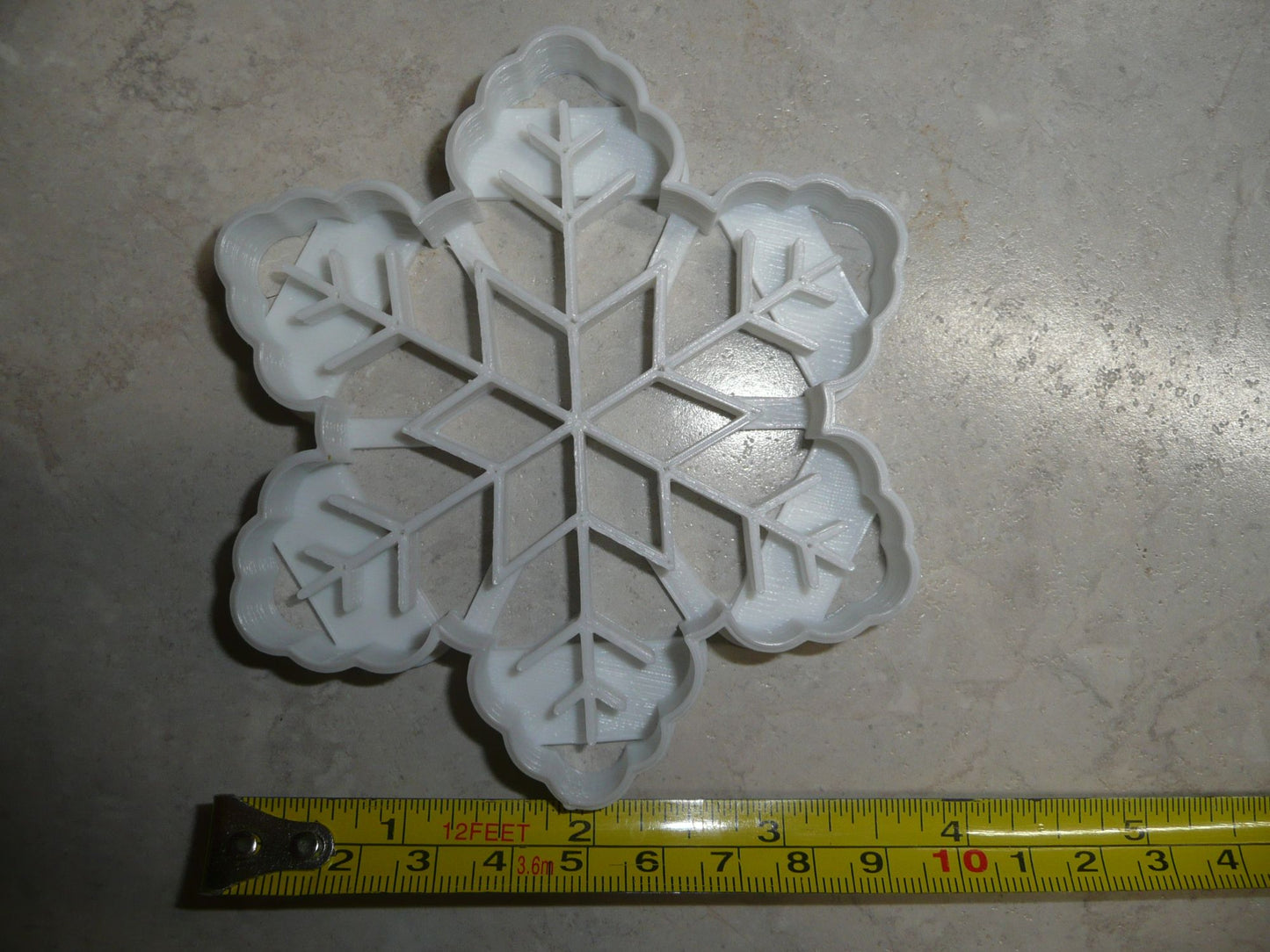 Snowflake Detailed Winter Wonderland Cookie Cutter Made In USA PR2134