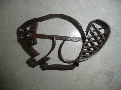 Beaver Detailed Large Rodent Animal Cookie Cutter Made In USA PR2135