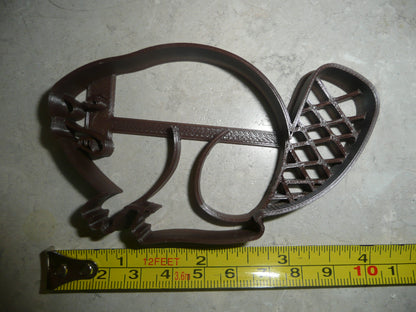 Beaver Detailed Large Rodent Animal Cookie Cutter Made In USA PR2135