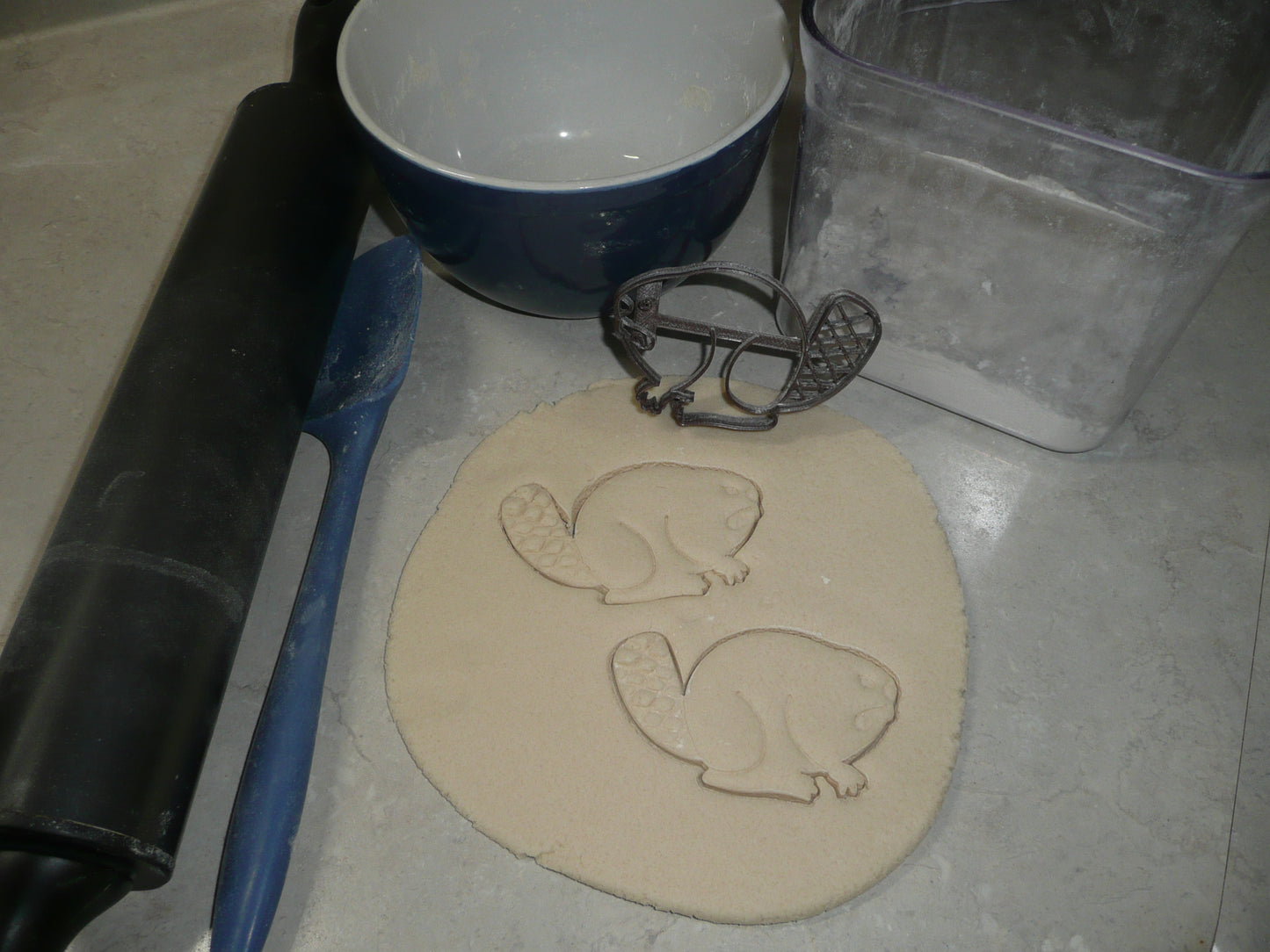 Beaver Detailed Large Rodent Animal Cookie Cutter Made In USA PR2135