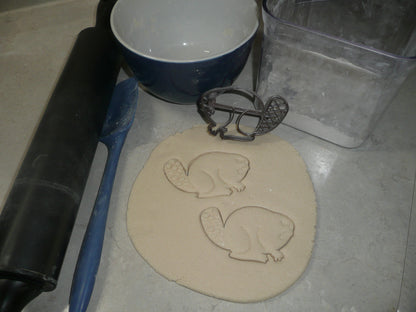 Beaver Detailed Large Rodent Animal Cookie Cutter Made In USA PR2135