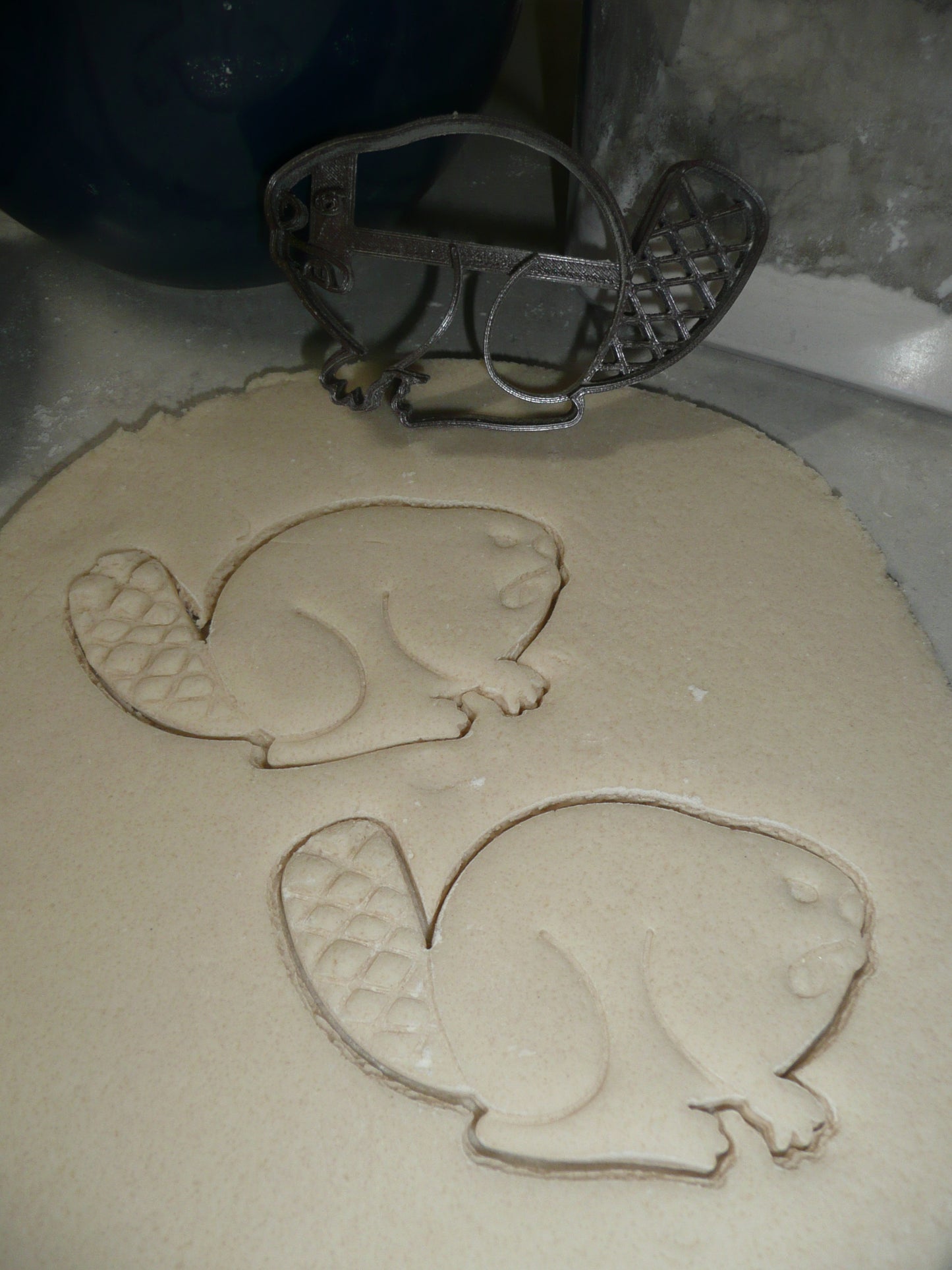 Beaver Detailed Large Rodent Animal Cookie Cutter Made In USA PR2135