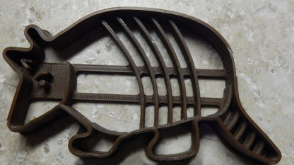 Armadillo Detailed Little Armored Animal Cookie Cutter Made In USA PR2138