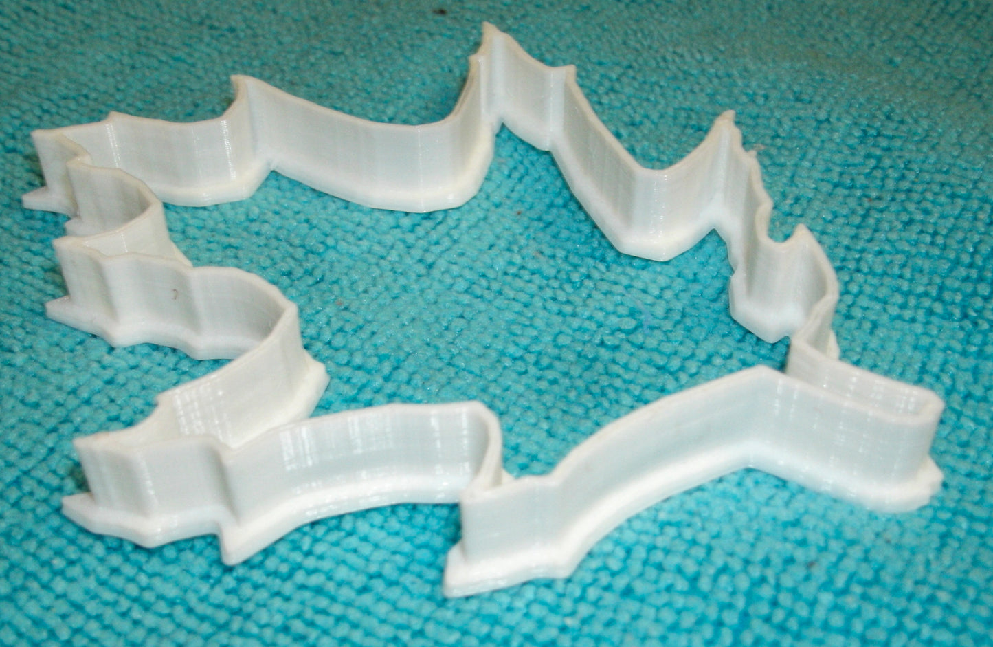 6x Oak Leaf Outline Fall Fondant Cutter Cupcake Topper 1.75 IN USA FD214