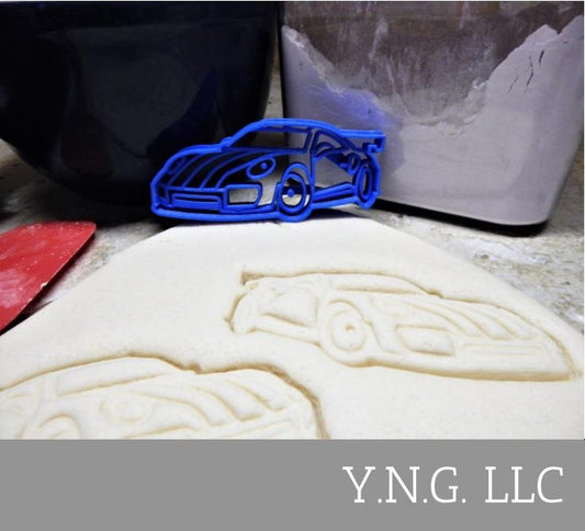 Sports Car Race Racing Fast Muscle Vehicle Cookie Cutter Made In USA PR2143