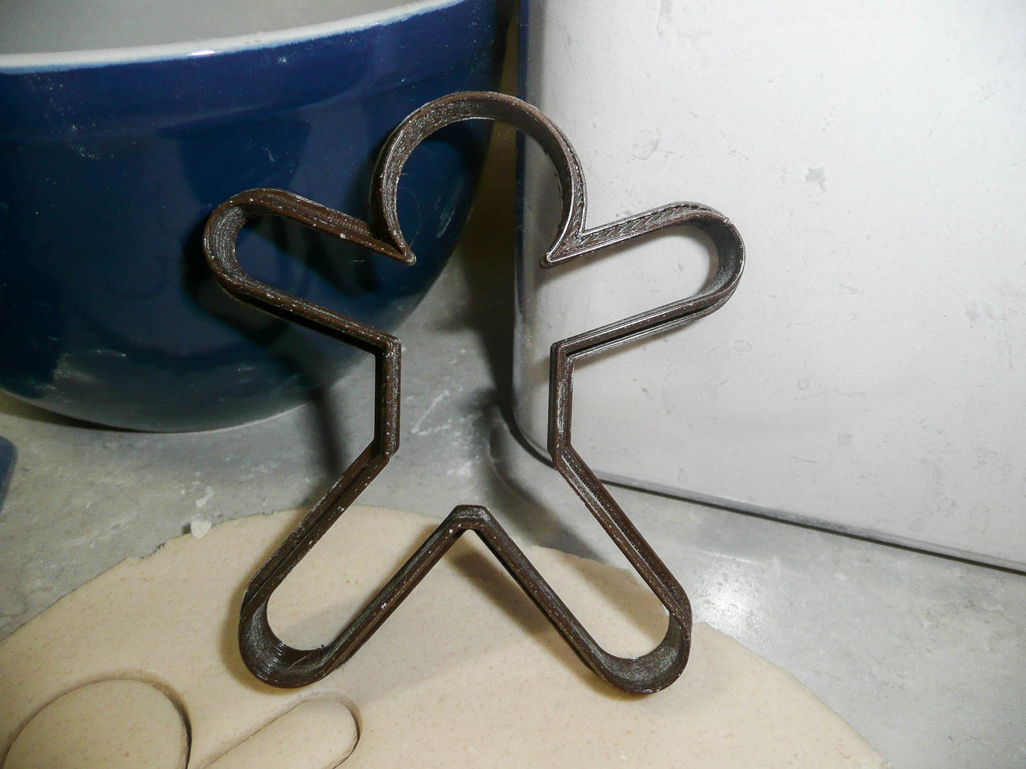 Star Jump Jumping Gingerbread Man Christmas Cookie Cutter Made In USA PR2148