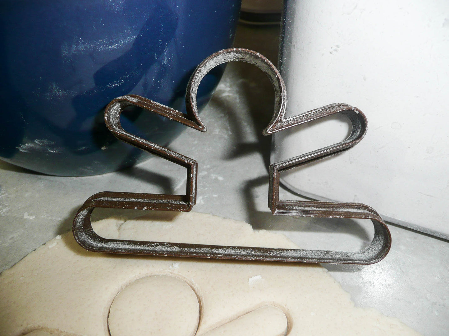 Split Jump Jumping Gingerbread Man Christmas Cookie Cutter Made In USA PR2150