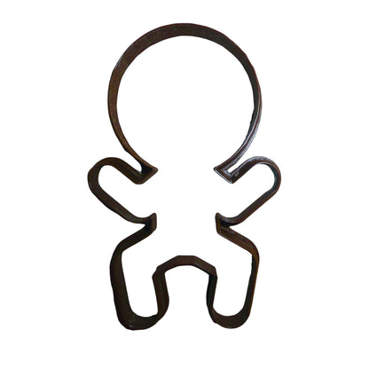 Big Inflated Head Gingerbread Man Christmas Cookie Cutter Made In USA PR2151