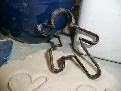 Running Moving Action Gingerbread Man Christmas Cookie Cutter Made In USA PR2153