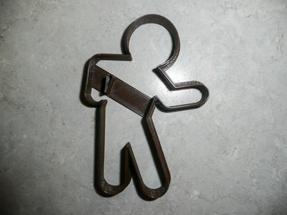 Little Teapot Tea Pot Gingerbread Man Christmas Cookie Cutter Made In USA PR2154