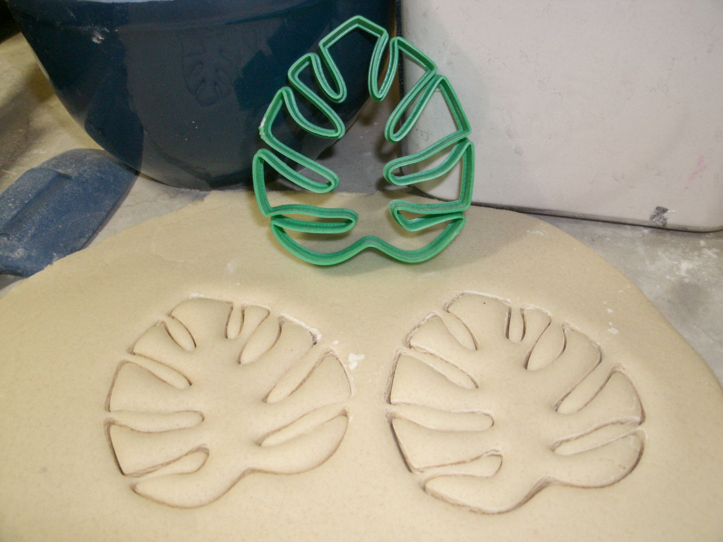 Monstera Leaf Tropical Flowering Plant Cookie Cutter Made In USA PR2158