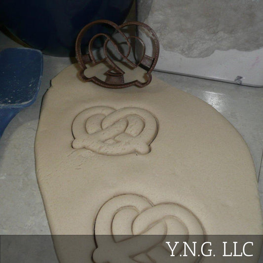 Pretzel Baked Bread Dough Movie Film Snack Food Cookie Cutter Made In USA PR2159