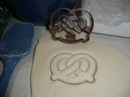 Pretzel Baked Bread Dough Movie Film Snack Food Cookie Cutter Made In USA PR2159