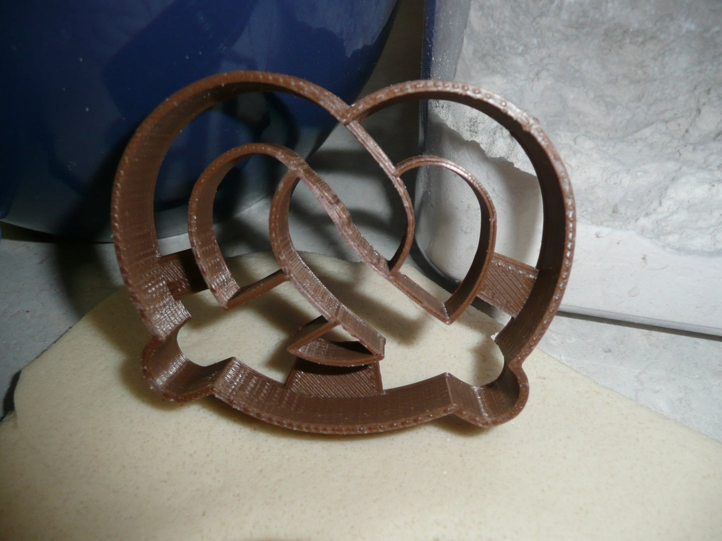 Pretzel Baked Bread Dough Movie Film Snack Food Cookie Cutter Made In USA PR2159
