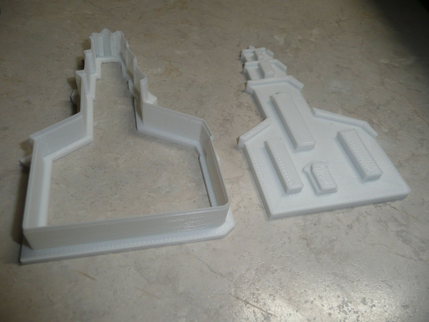 Church Outline Cookie Cutter and Detailed Stamp Set of 2 Made In USA PR2170