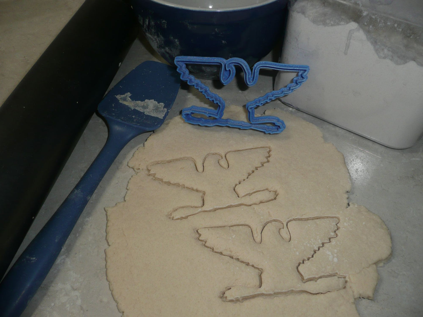 Full Bird Colonel Outline Military Rank Eagle Cookie Cutter Made In USA PR2178