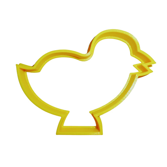 6x Baby Chick Outline Fondant Cutter Cupcake Topper 1.75 IN USA FD218
