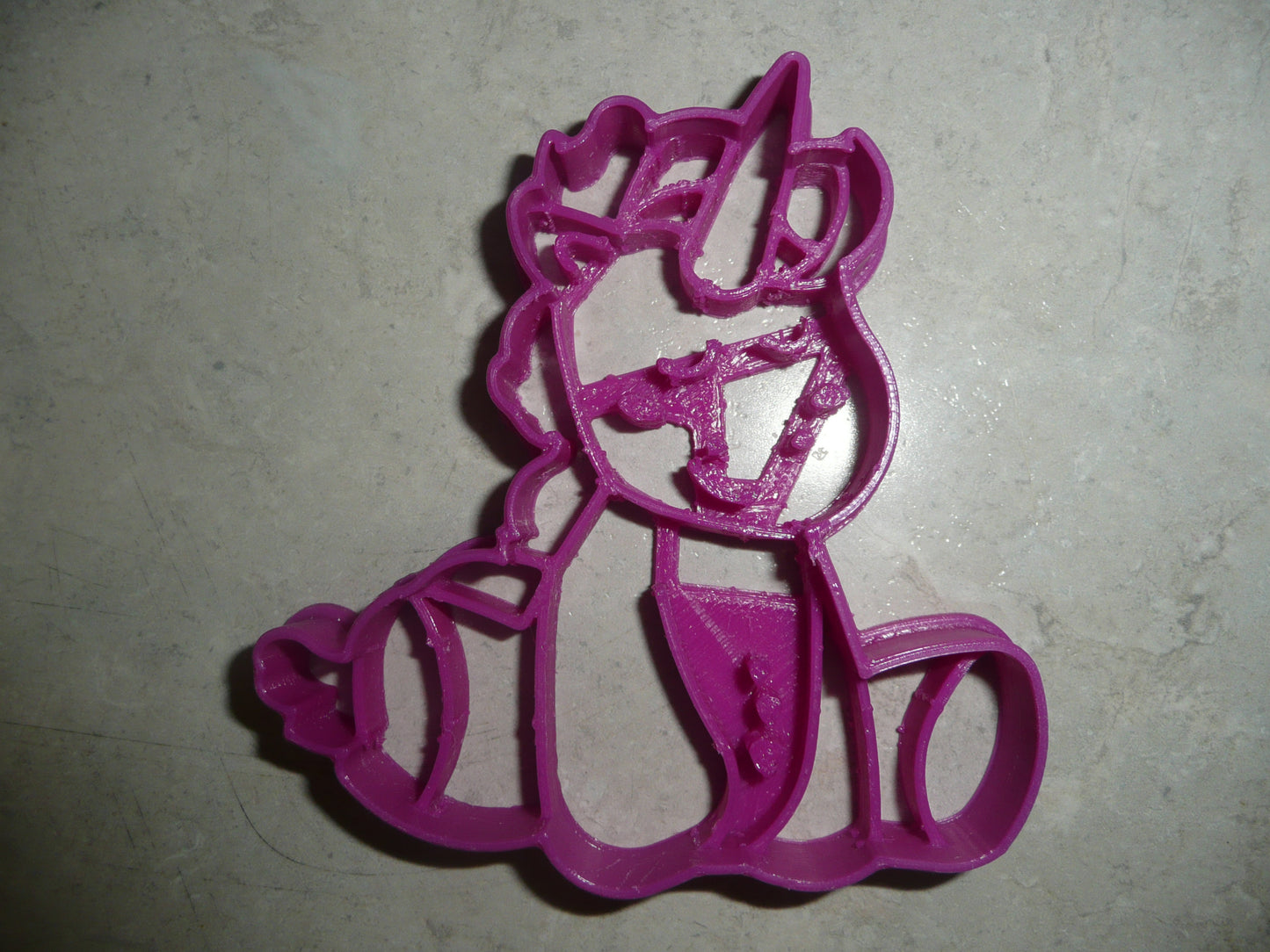 Unicorn Sitting Magical Creature Animal Cookie Cutter Made In USA PR2183