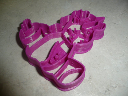 Unicorn Sitting Magical Creature Animal Cookie Cutter Made In USA PR2183