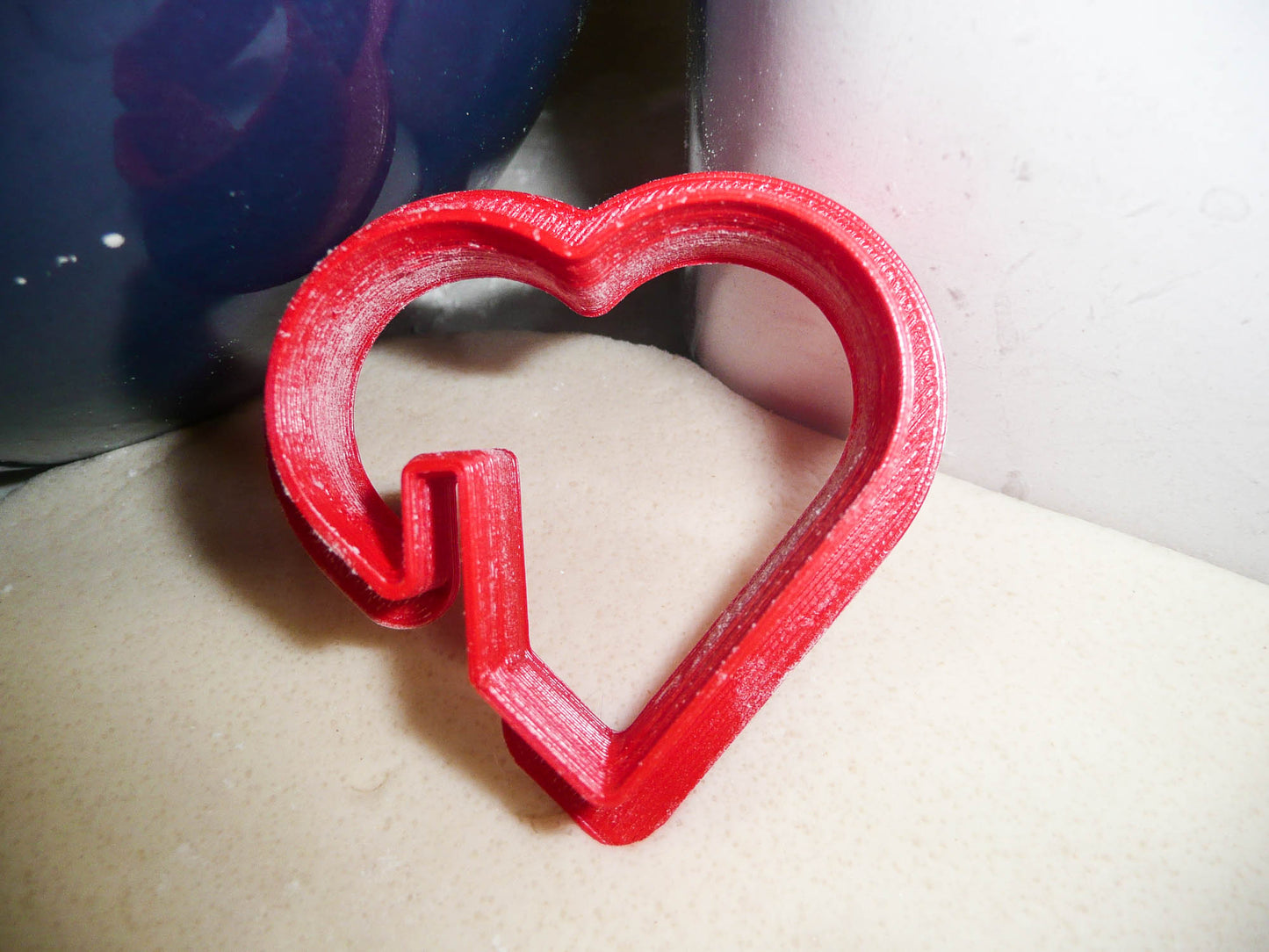 Heart Hanging Mug Coffee Cocoa Valentines Day Cookie Cutter Made In USA PR2185
