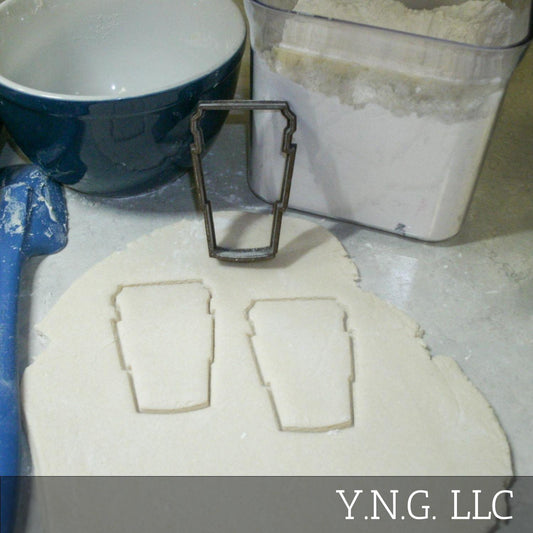 Travel Coffee Mug To Go Latte Tumbler Cup Cookie Cutter Made In USA PR2186