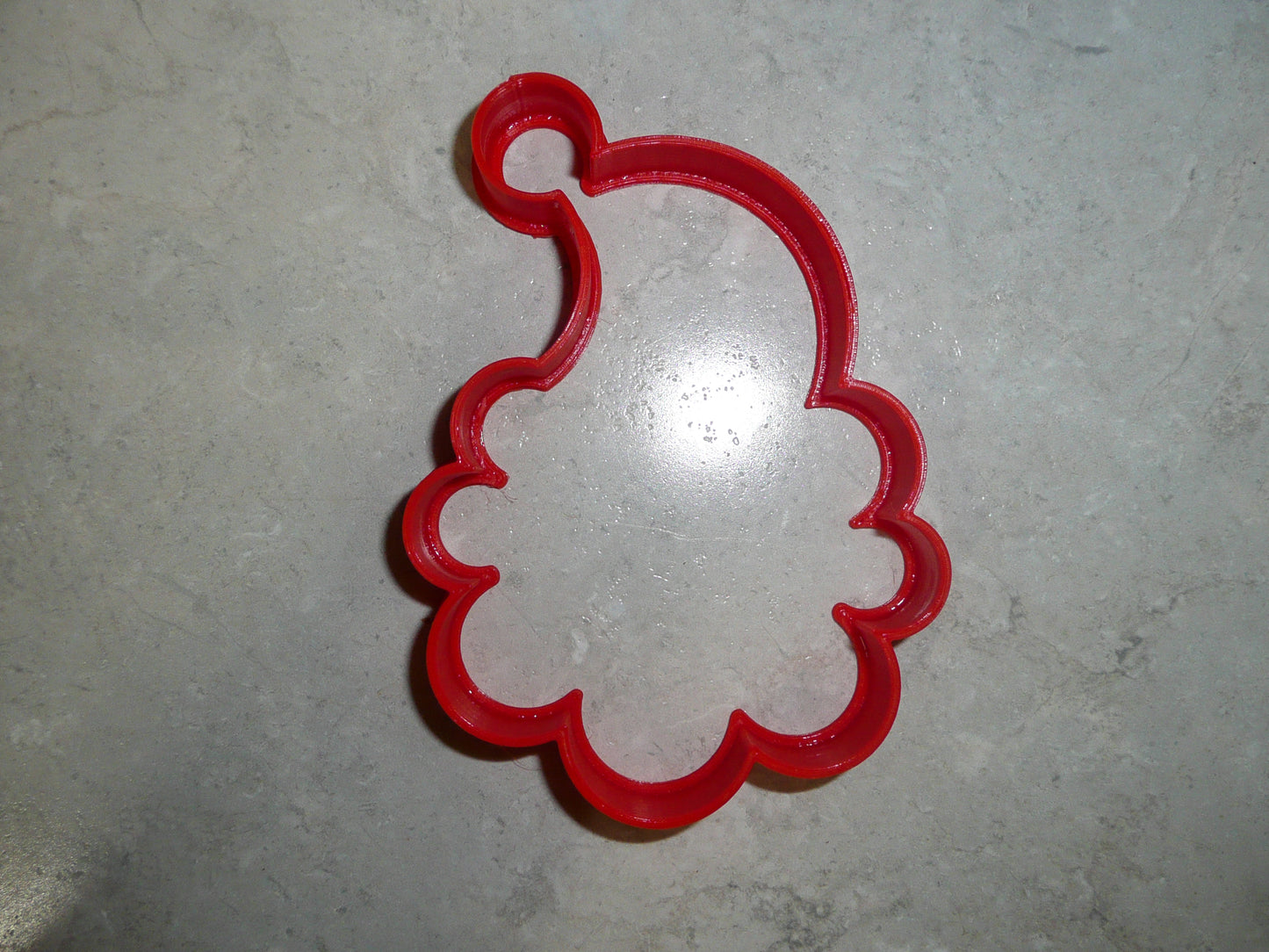 Santa Claus With Hat Outline Christmas Cookie Cutter Made In USA PR2204