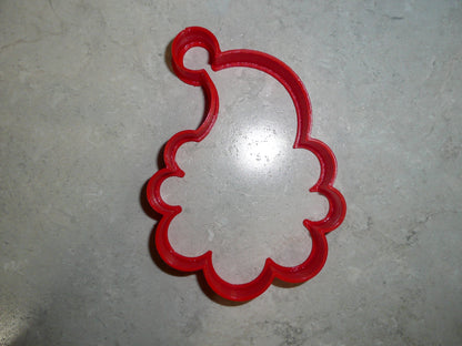 Santa Claus With Hat Outline Christmas Cookie Cutter Made In USA PR2204