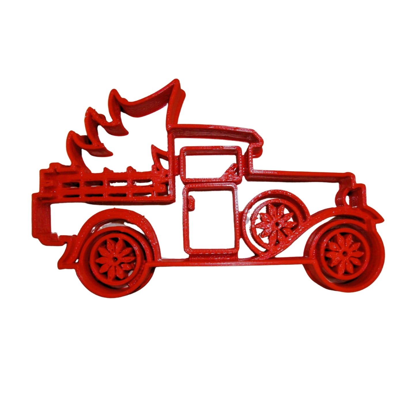 Vintage Pickup Truck With Christmas Tree Cookie Cutter Made In USA PR2237