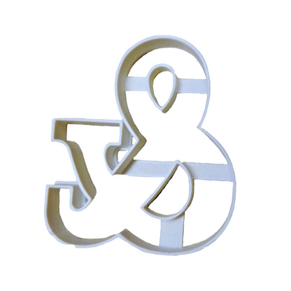 And Ampersand Symbol & Mark Latin Sign Cookie Cutter Made In USA PR2266
