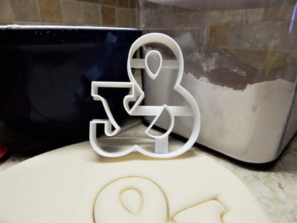 And Ampersand Symbol & Mark Latin Sign Cookie Cutter Made In USA PR2266