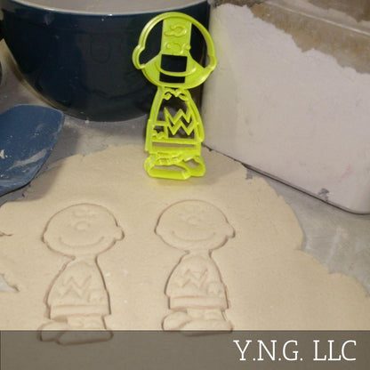 Charlie Brown Main Peanuts Character Cookie Cutter Made In USA PR2267