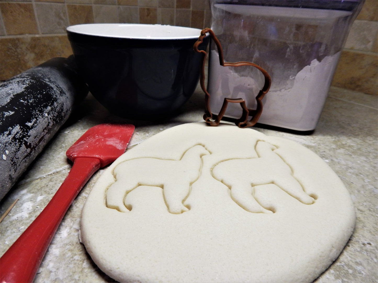 Alpaca Farm Animal Llama Long Neck Cookie Cutter Made In USA PR2271