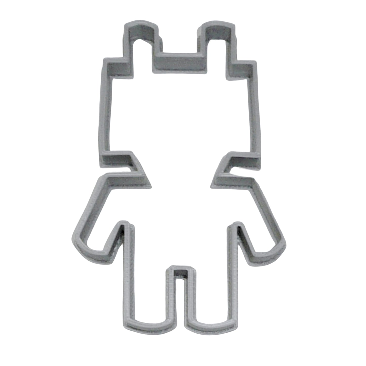 6x Robot Outline Science Fondant Cutter Cupcake Topper 1.75 IN USA FD2292