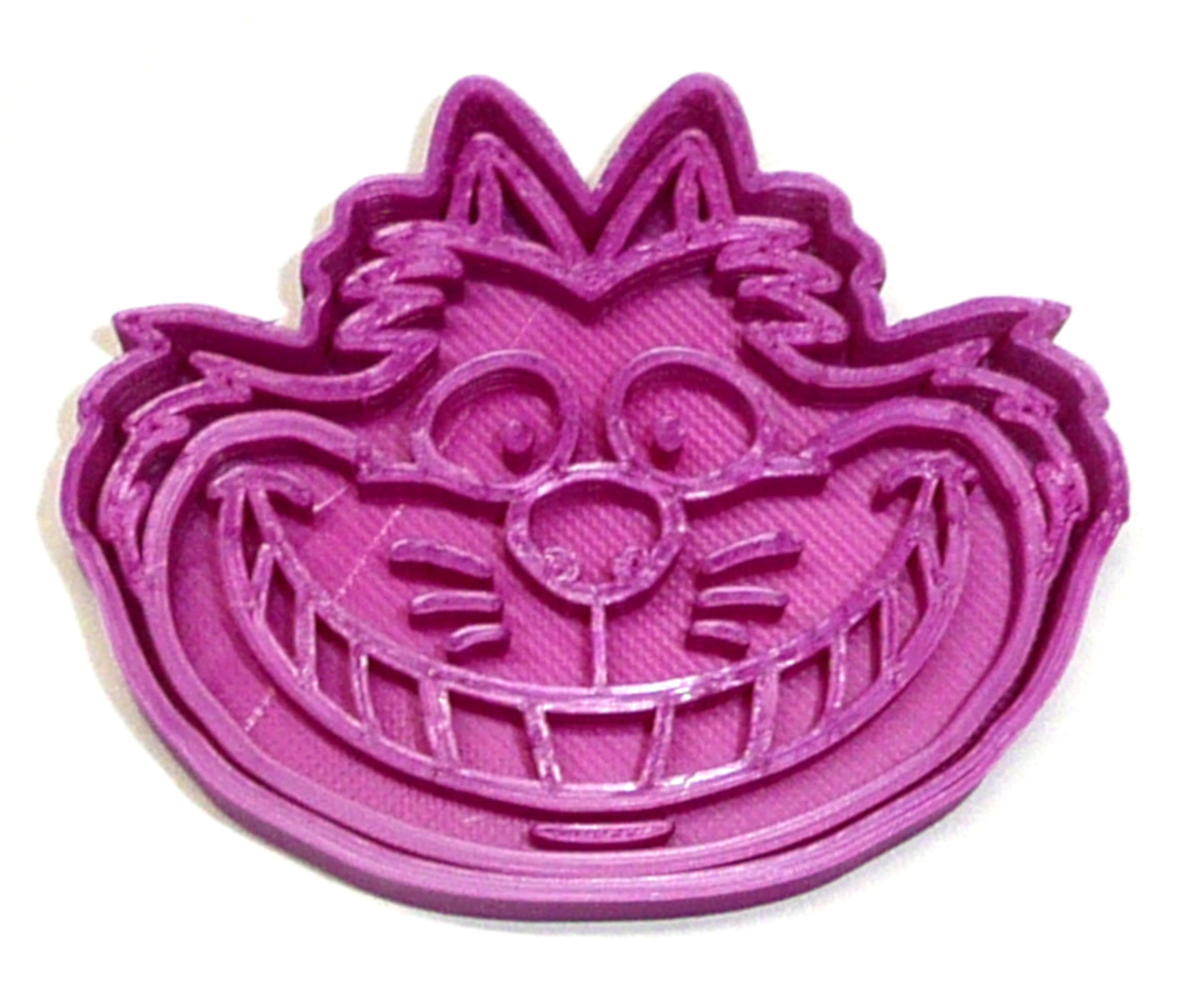 6x Cheshire Cat Alice Fondant Cutter Cupcake Topper 1.75 IN USA FD2297