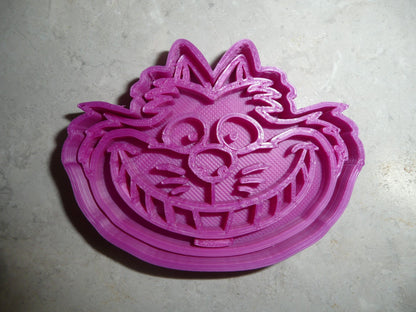 Cheshire Cat Alice Adventures In Wonderland Cookie Cutter Made In USA PR2297