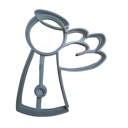 Angel with Detail Guardian Christmas Cookie Cutter Made In USA PR2302