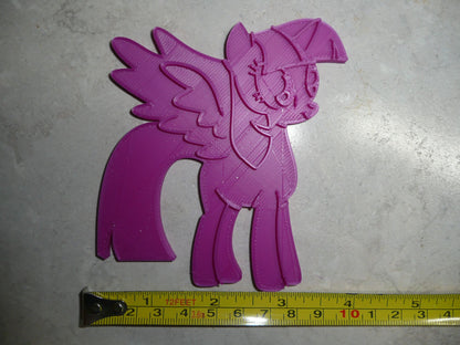 Twilight Sparkle My Little Pony 2 PC Stamp and Cookie Cutter Made In USA PR2307