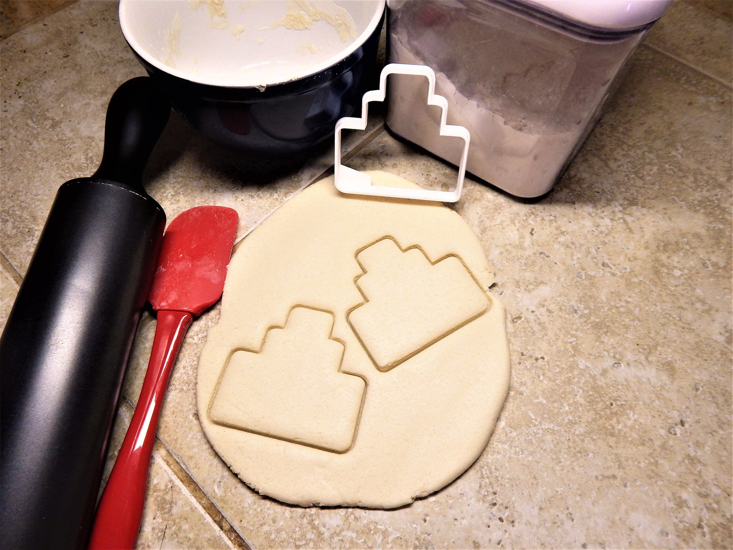 Wedding Cake Outline Tiered Dessert Cookie Cutter Made In USA PR2313