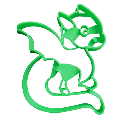 Dragon Fire Breathing Fairy Tale Animal Cookie Cutter Made In USA PR2357