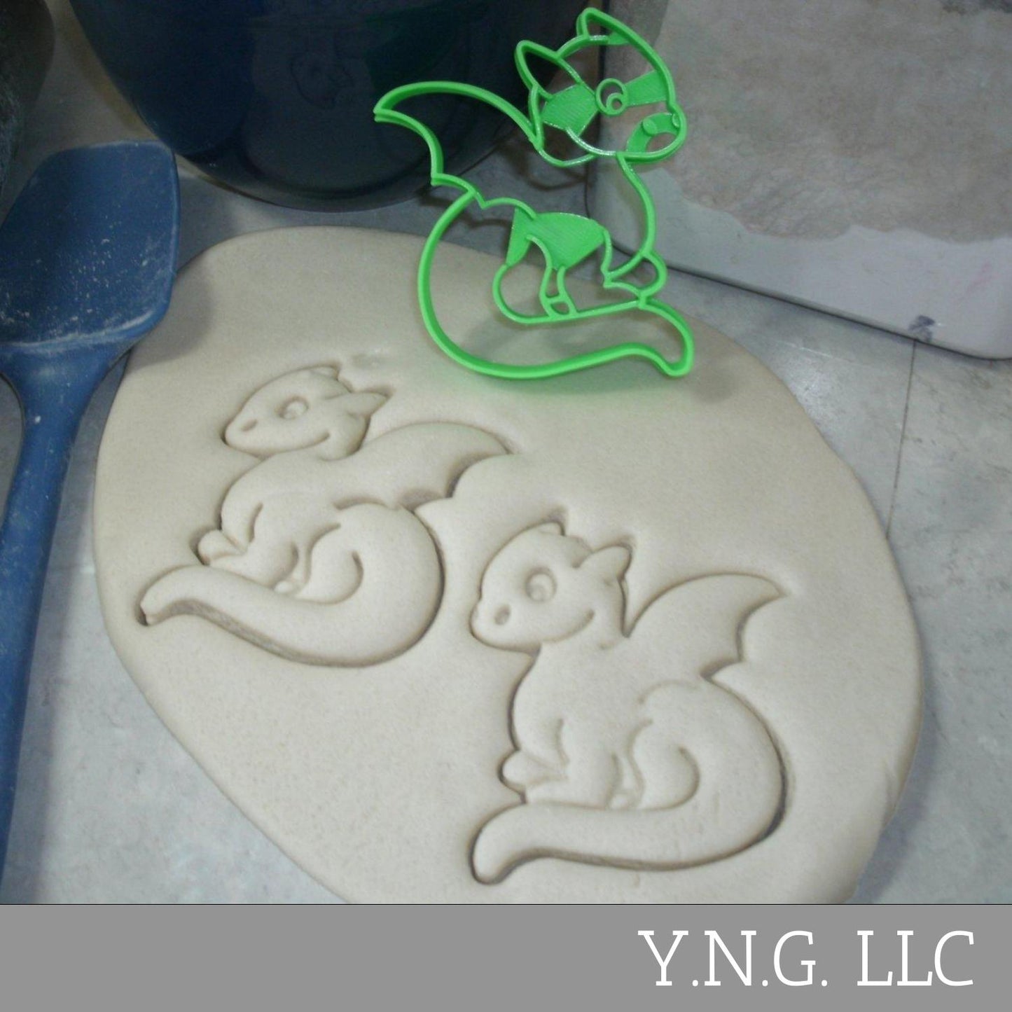 Dragon Fire Breathing Fairy Tale Animal Cookie Cutter Made In USA PR2357