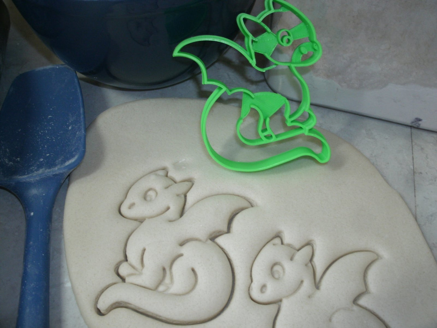 Dragon Fire Breathing Fairy Tale Animal Cookie Cutter Made In USA PR2357