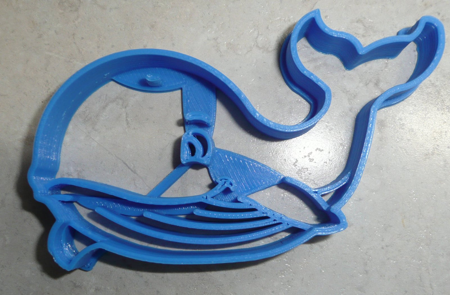 Whale Ocean Water Aquatic Marine Mammal Cookie Cutter Made In USA PR2364