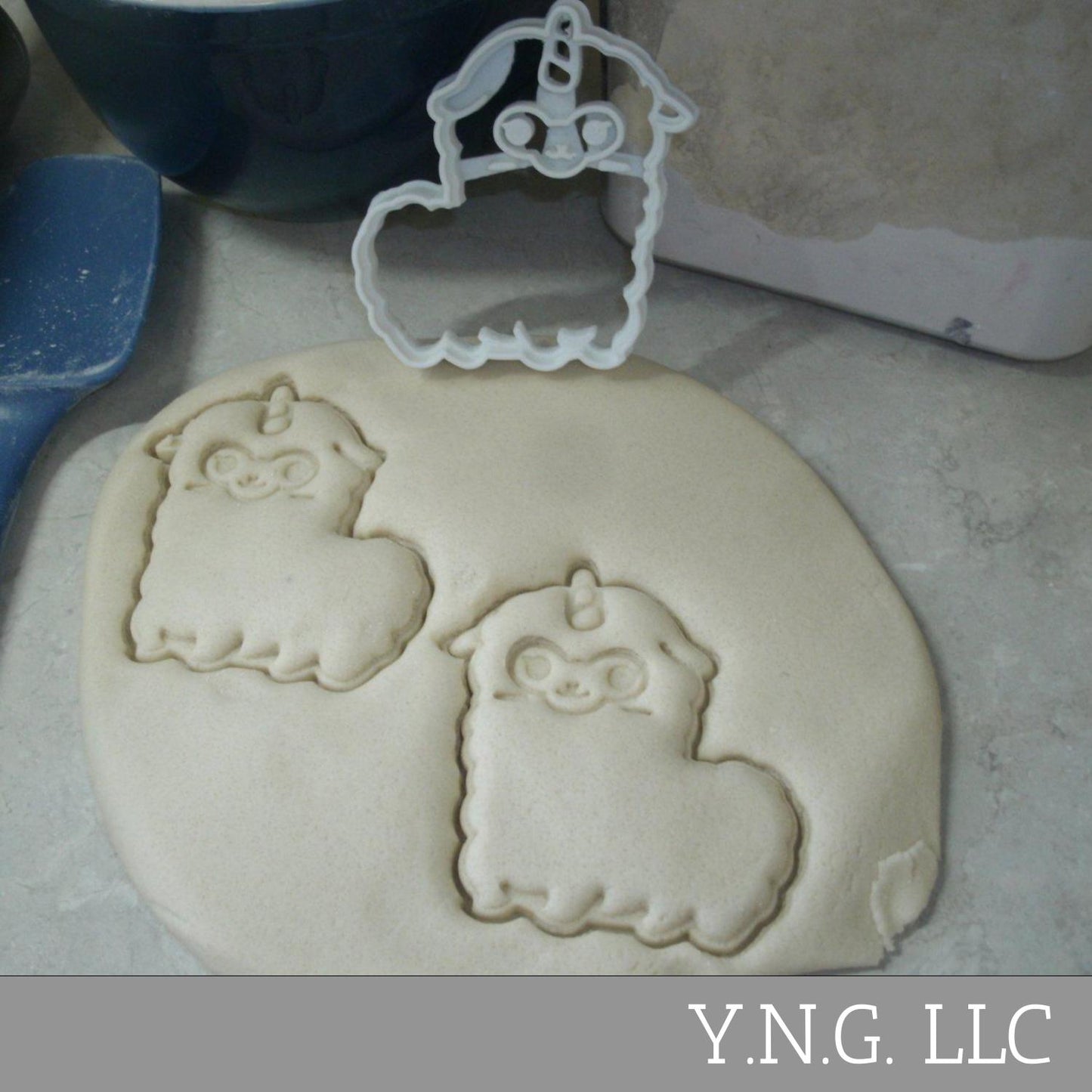 Unicorn Llama Fairy Tale Animal Llamacorn Cookie Cutter Made In USA PR2367