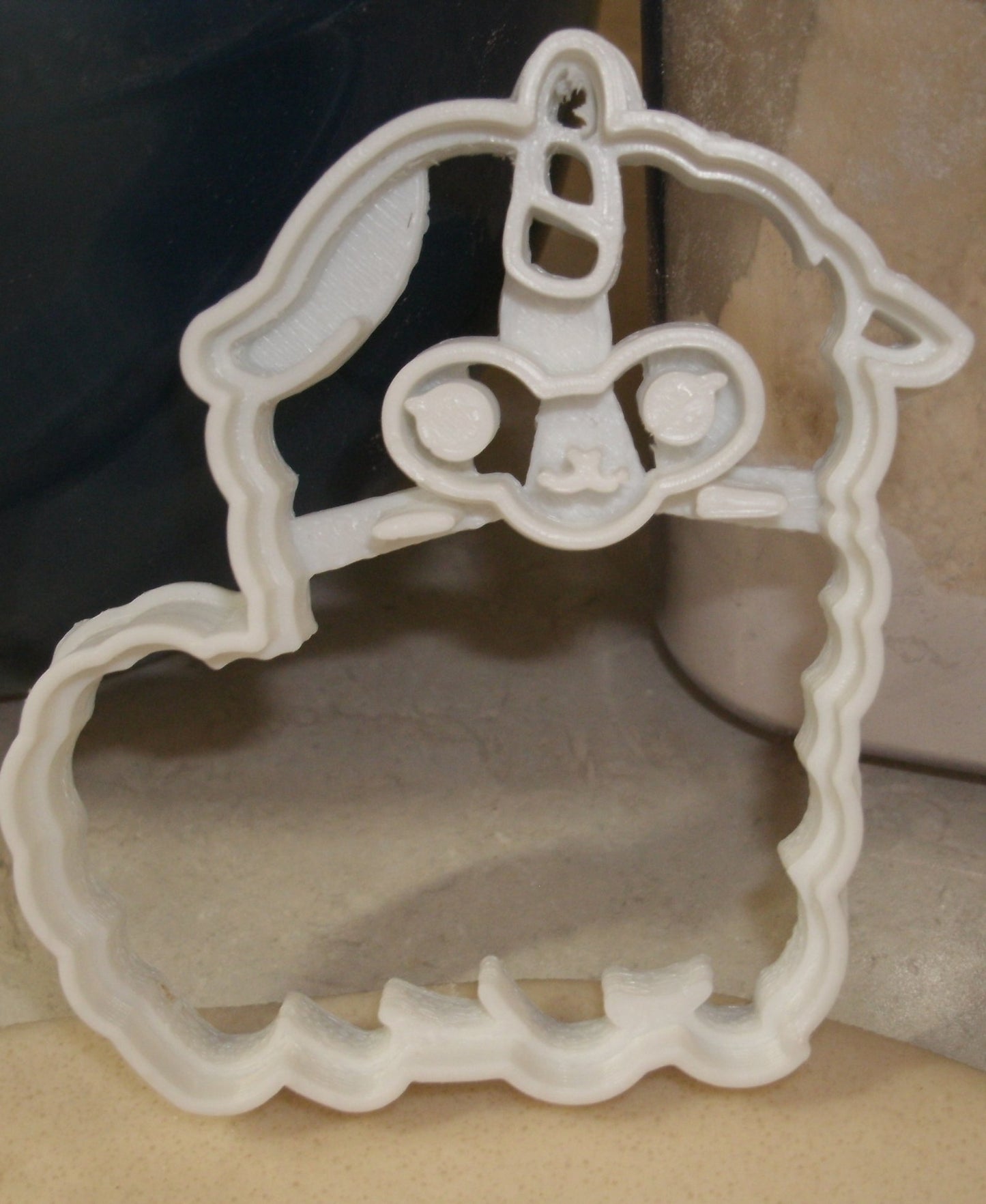 Unicorn Llama Fairy Tale Animal Llamacorn Cookie Cutter Made In USA PR2367